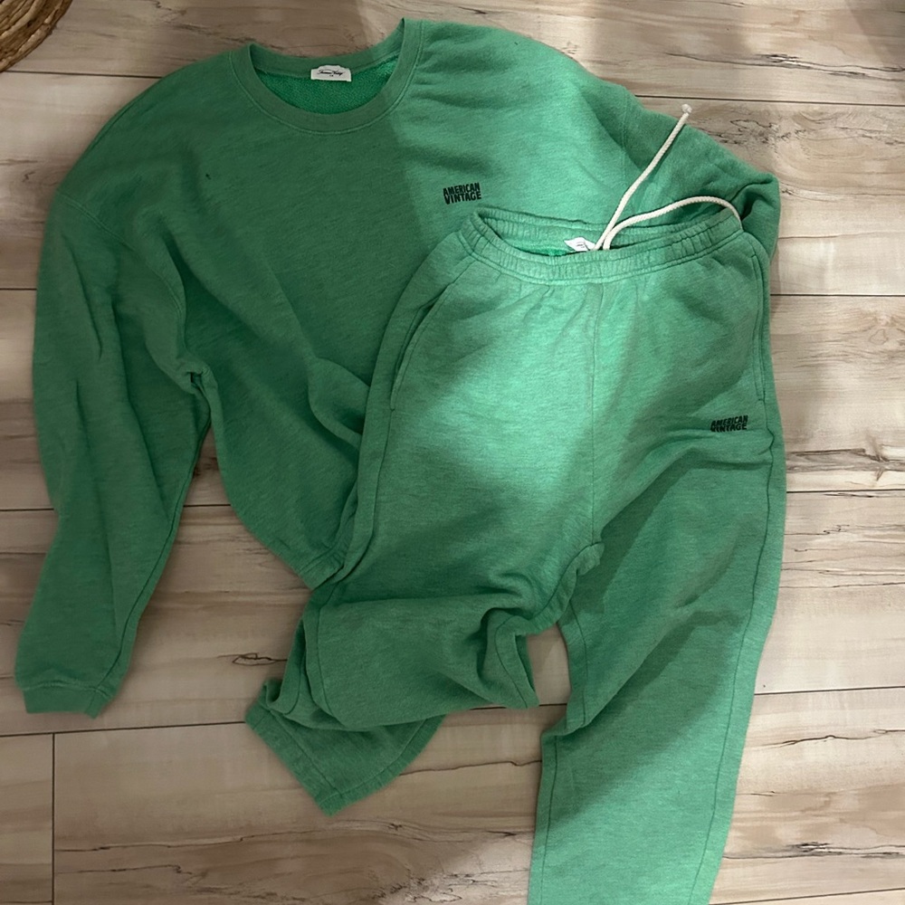 American vintage sweat set